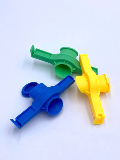 Bouchon Butler MINI | Set de 3 - Pinces de rangement avec ouverture bec verseur